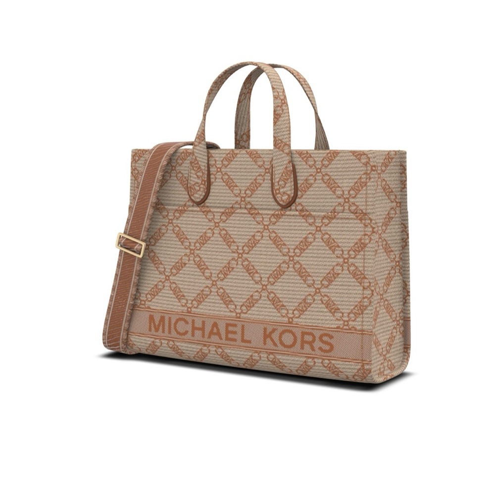 Micheal Kors Gigi Logo Large Grab Tote